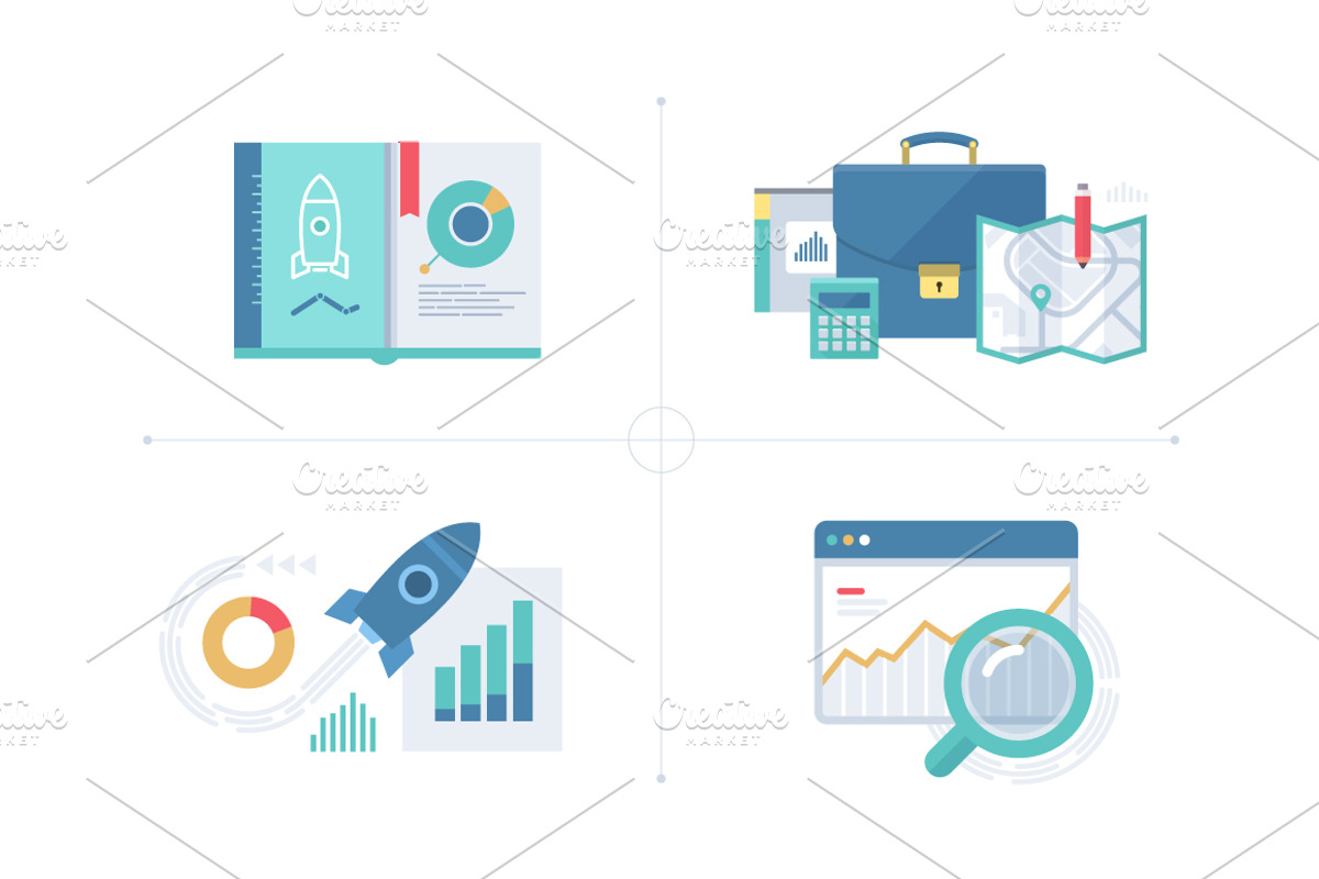 Marketing Business Concepts, a Finance Illustration by Rassko (Photo 1 of 5)