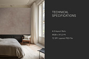 French Apartment: Bedroom Mockup 1, a Household Mockup by Blixa 6 Studios (Thumbnail 6 of 7)