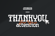 Jangos - Unique Decorative Font, a Slab Serif Font by Grontype (Thumbnail 9 of 9)