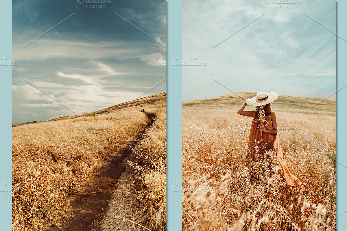 Golden Fields Lifestyle Stock Photo, a Beauty & Fashion Photo by Munopia (Photo 2 of 7)