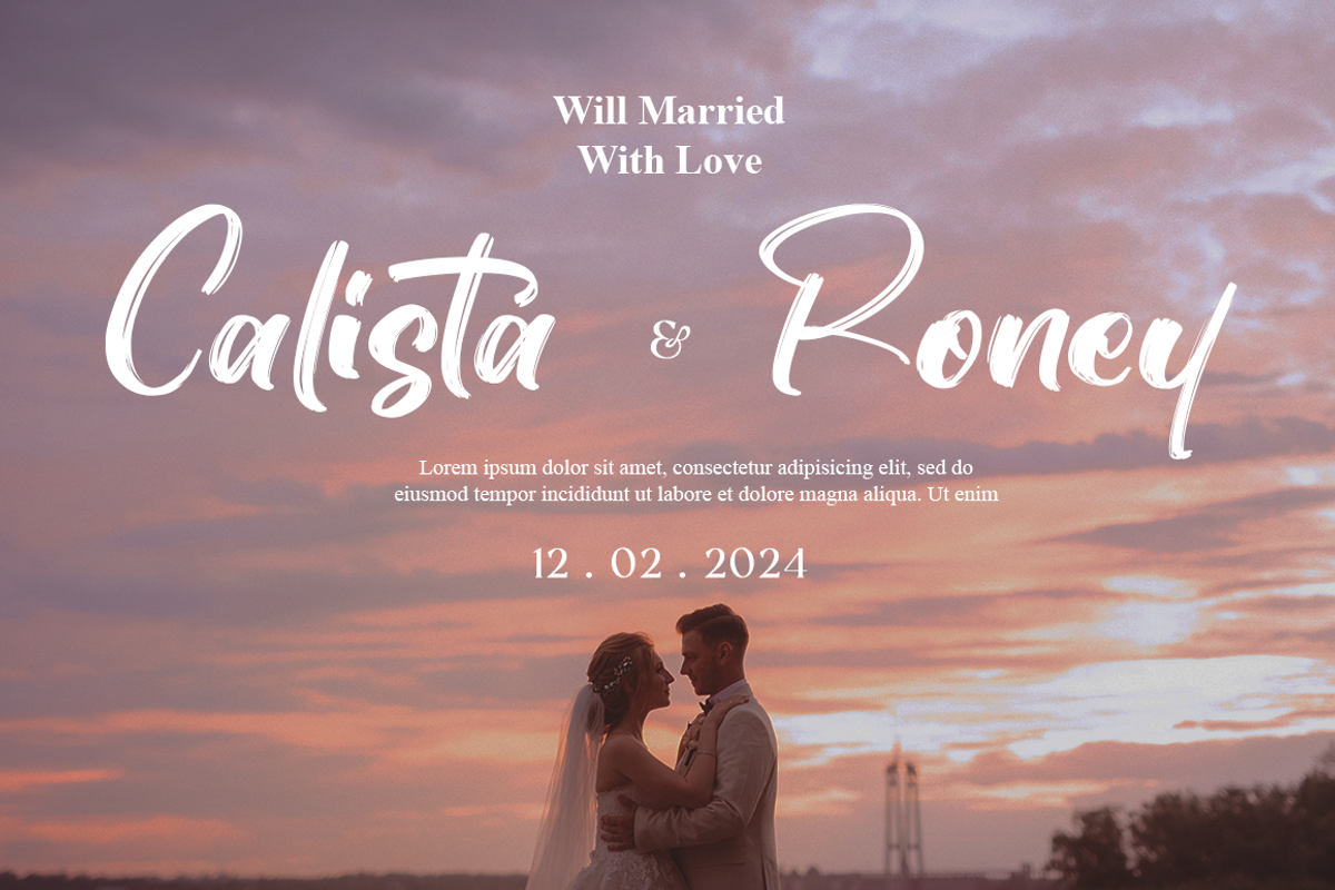 Gamotrella - Brush Font, a Handwritten Font by RockboyStd (Photo 2 of 12)