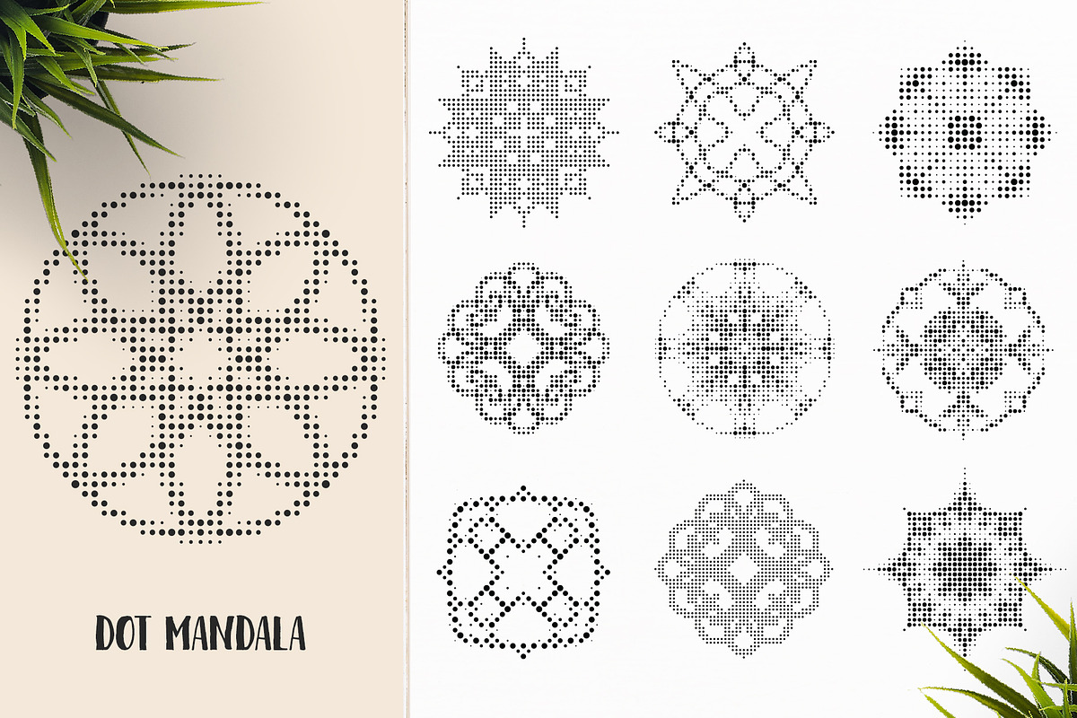530 Vector Mandala Ornaments, an Animal Illustration by pixaroma (Photo 37 of 55)