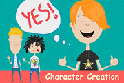 Character Creation Toolkit Bundle, a Person Illustration by Anna Ivanir (Thumbnail 5 of 5)