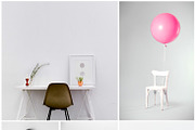 10 Pinterest Mood Board Templates V1, a Social Media Template by Creativetacos (Thumbnail 4 of 6)