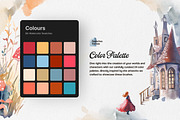 Watercolor Journey Procreate Brushes, a Brush Add-On by brushapes.com (Thumbnail 10 of 11)