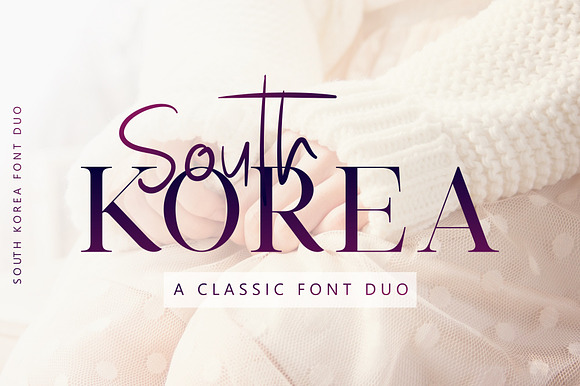 South Korea - Font Duo preview 8