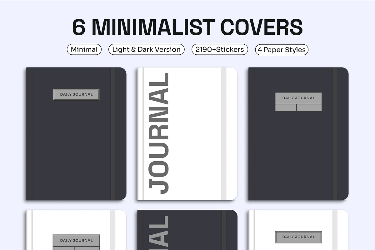 Digital Daily Journal For Goodnotes, a Presentation Template by EchoDivision (Photo 5 of 5)