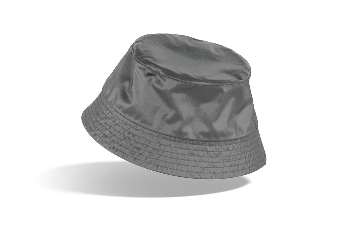 Black Nylon Bucket Hat 3D Model, an Object 3D Model by rebrandy (Photo 6 of 10)