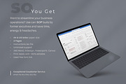 Standard Operating Procedure, SOP, a Stationery Template by Niofix (Thumbnail 6 of 7)