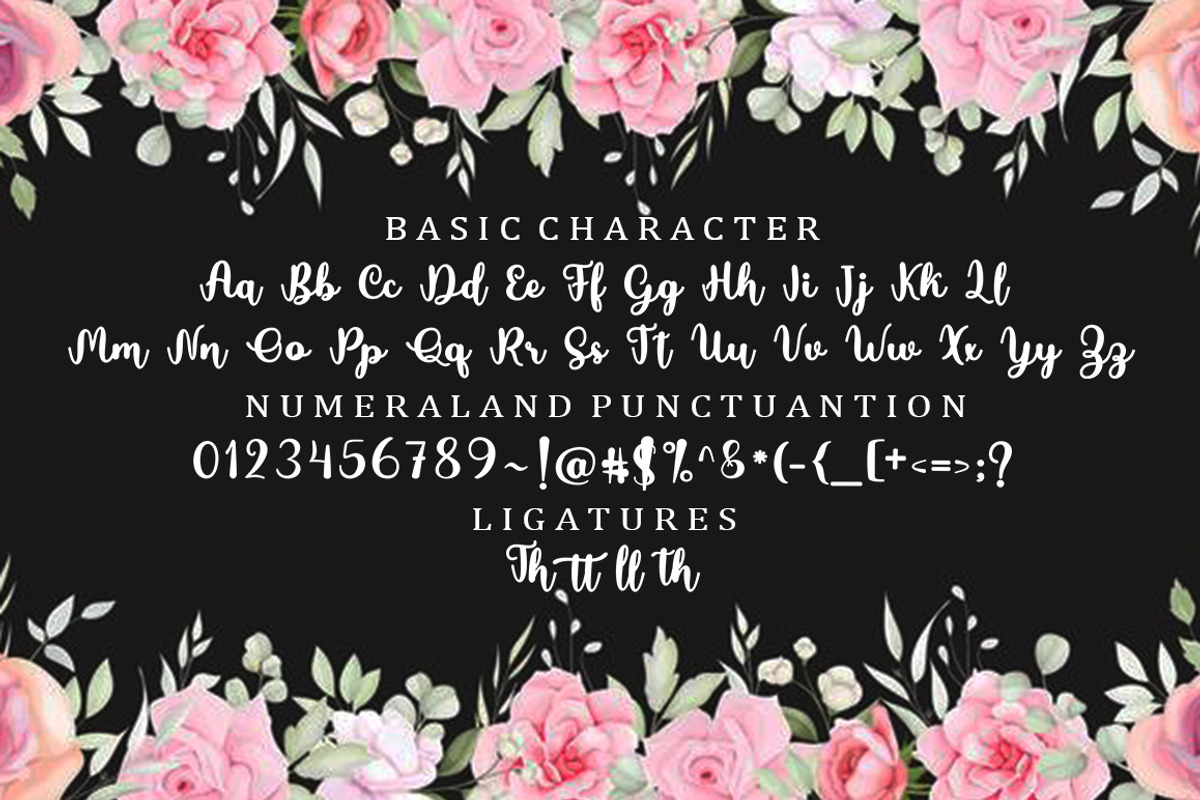 Butterfly Script, a Script Font by Bosstype Studio (Photo 5 of 8)