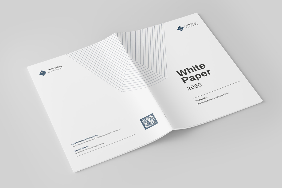 White Paper Template: Canva, MS word, a Brochure Template by Niofix (Photo 6 of 6)
