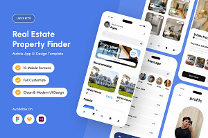 Replica - Real Estate Finder App, an App Template by productype1