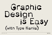 Bullet Sans TM – Rough Boy, a Sans Serif Font by Type Mania (Thumbnail 10 of 10)