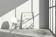 Poster and Photo Frame Mockup, a Print Template by simuradi (Thumbnail 4 of 7)