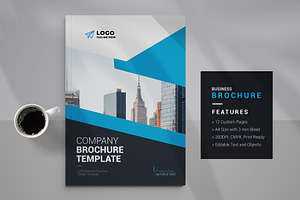 Company Brochure Layout Template