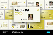 Gradient Minimal KOL Media Kit KEY, a Presentation Template by Neermana (Thumbnail 1 of 4)