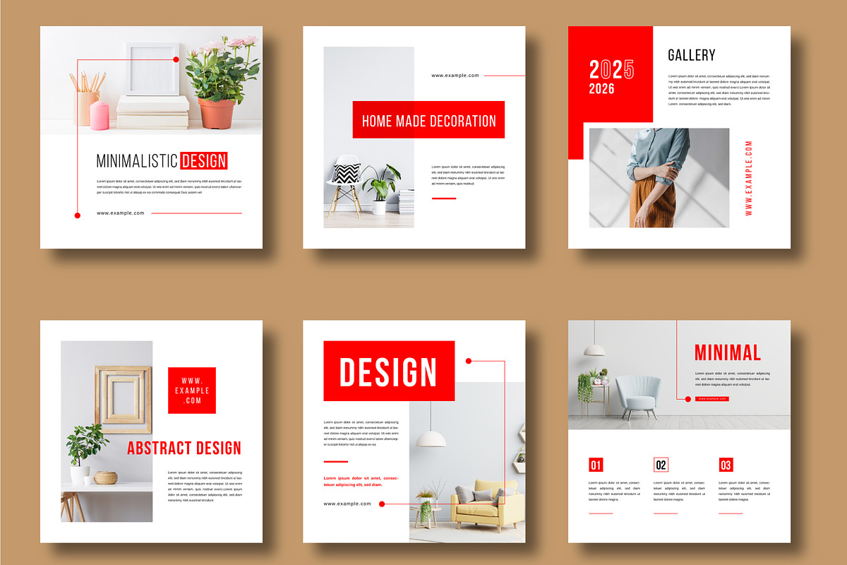 Minimalistic Social Media Layouts, a Social Media Template by MightyDesign (Photo 4 of 7)
