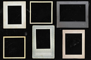 16 Old Photo Frames Isolated Objects, an Object Graphic by smishura (Thumbnail 2 of 5)