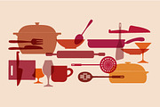 Kitchenware vector set, a Decorative Illustration by zoya (Thumbnail 3 of 3)