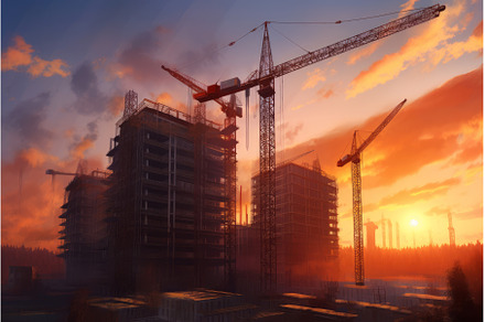 Building under construction, an Industrial Photo by Ylivdesign