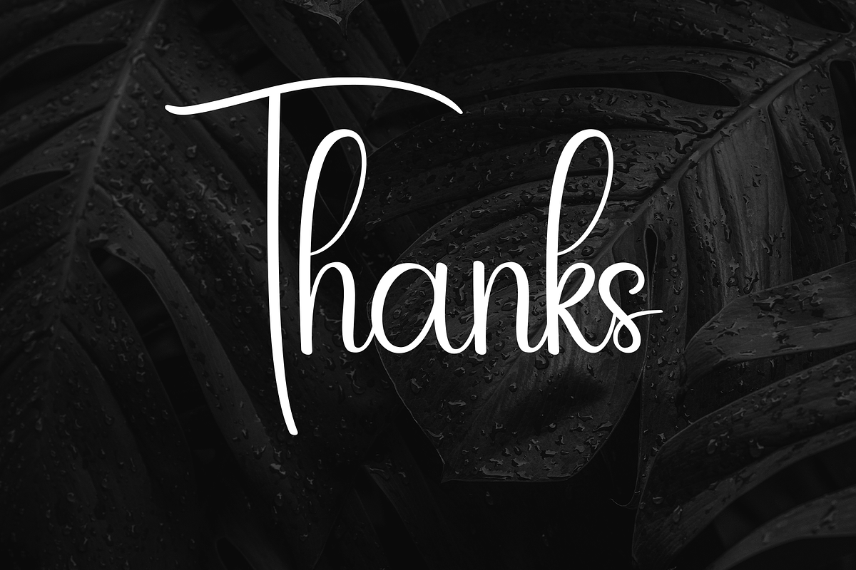 Black | Script Font, a Handwritten Font by Scratchones (Photo 9 of 9)