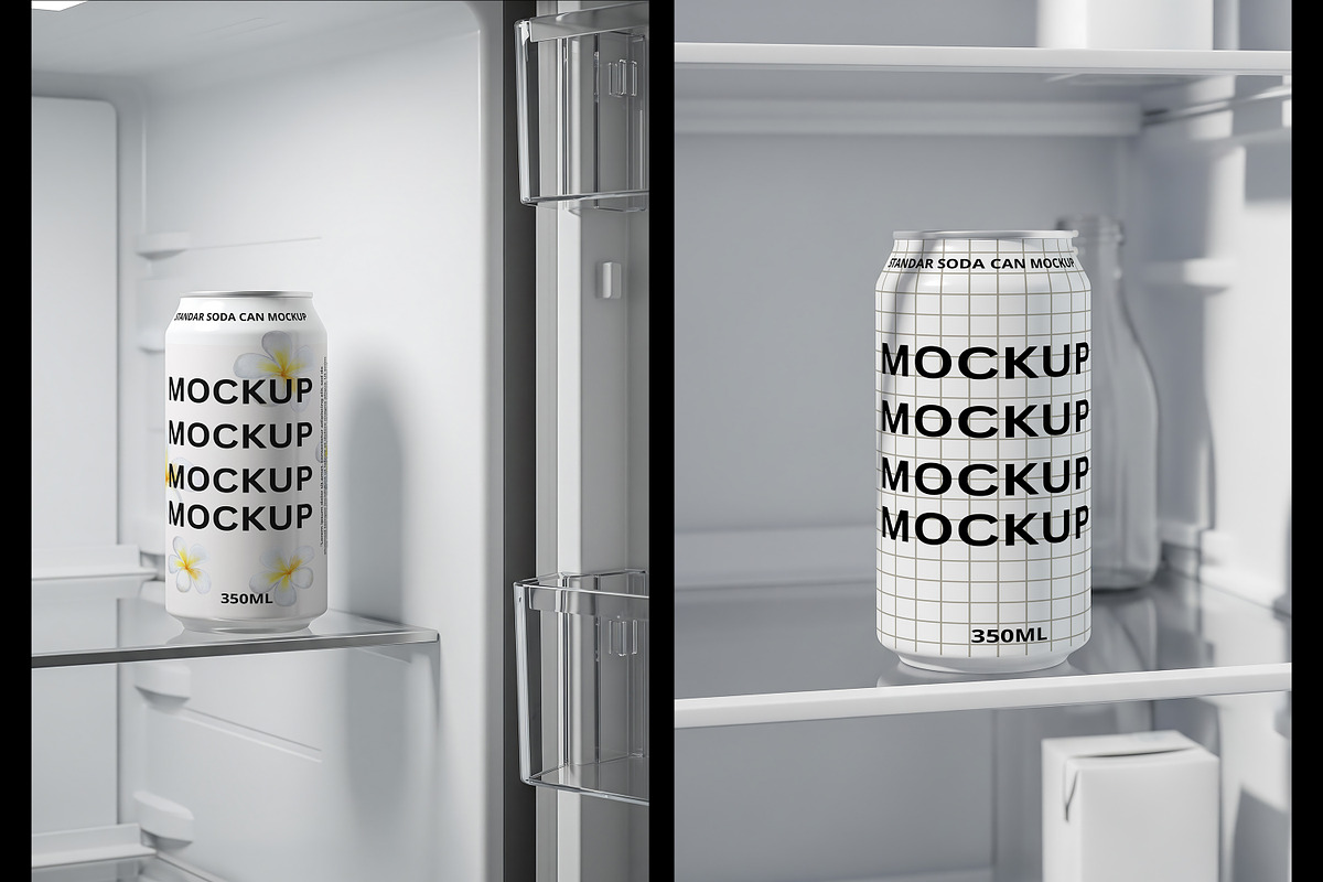 Soda Can Mockup, a Product Mockup by Aquarianz Studio (Photo 3 of 3)