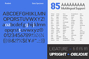 Readant Expanded - Family Font, a Sans Serif Font by Rastype (Thumbnail 5 of 10)