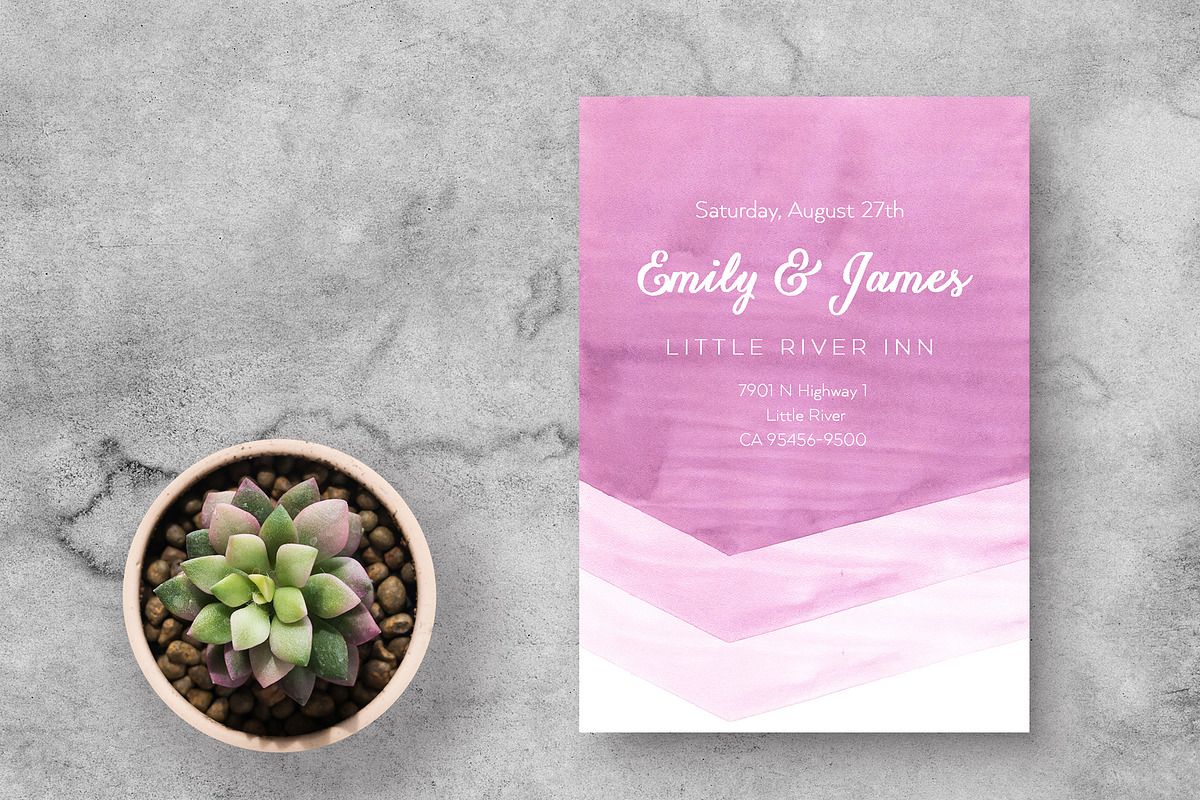 Watercolor Geometric Ombre Paper, a Background Graphic by KitsPix (Photo 3 of 5)