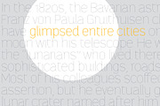 Midmoon Gothik typeface family, a Sans Serif Font by Andy Peat (Thumbnail 4 of 9)