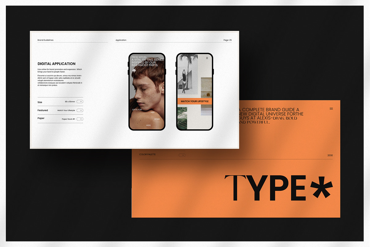 Brand Guidelines, a Presentation Template by S A N D Y (Photo 10 of 11)