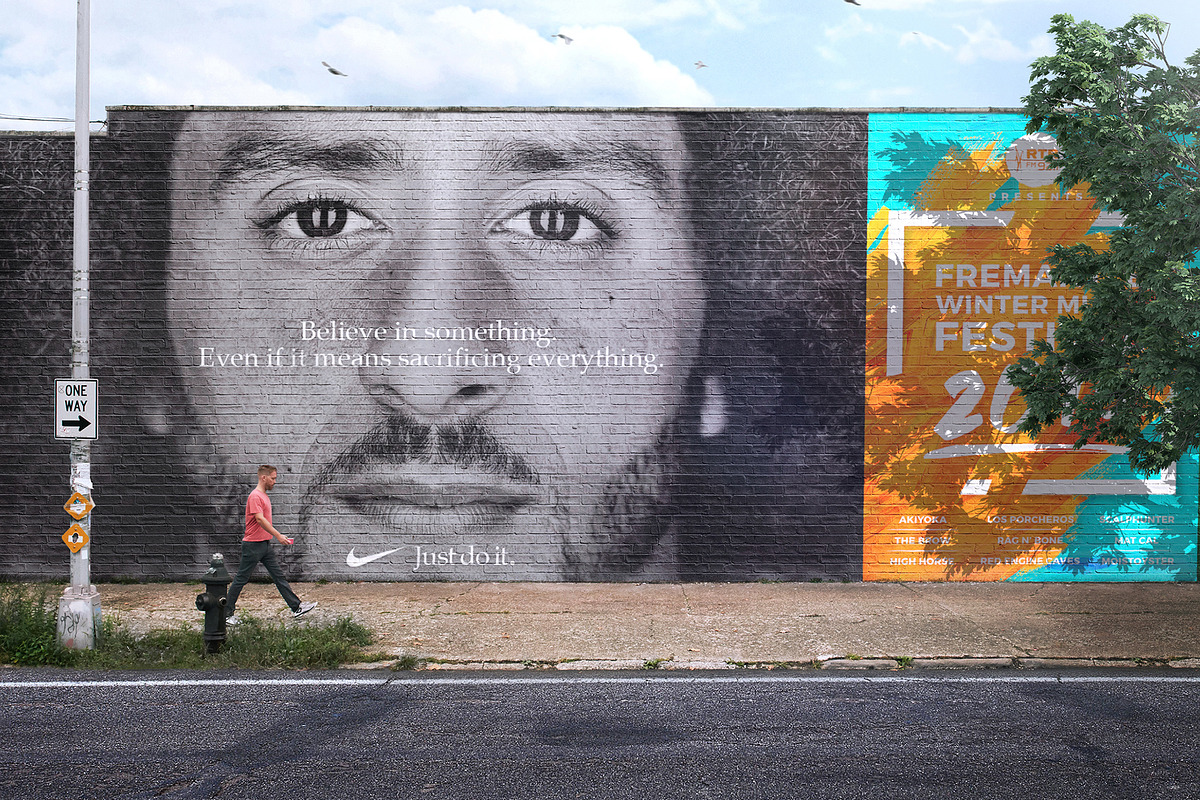 Mural Street Mockup - PSD, a Product Mockup by Asylab (Photo 4 of 6)