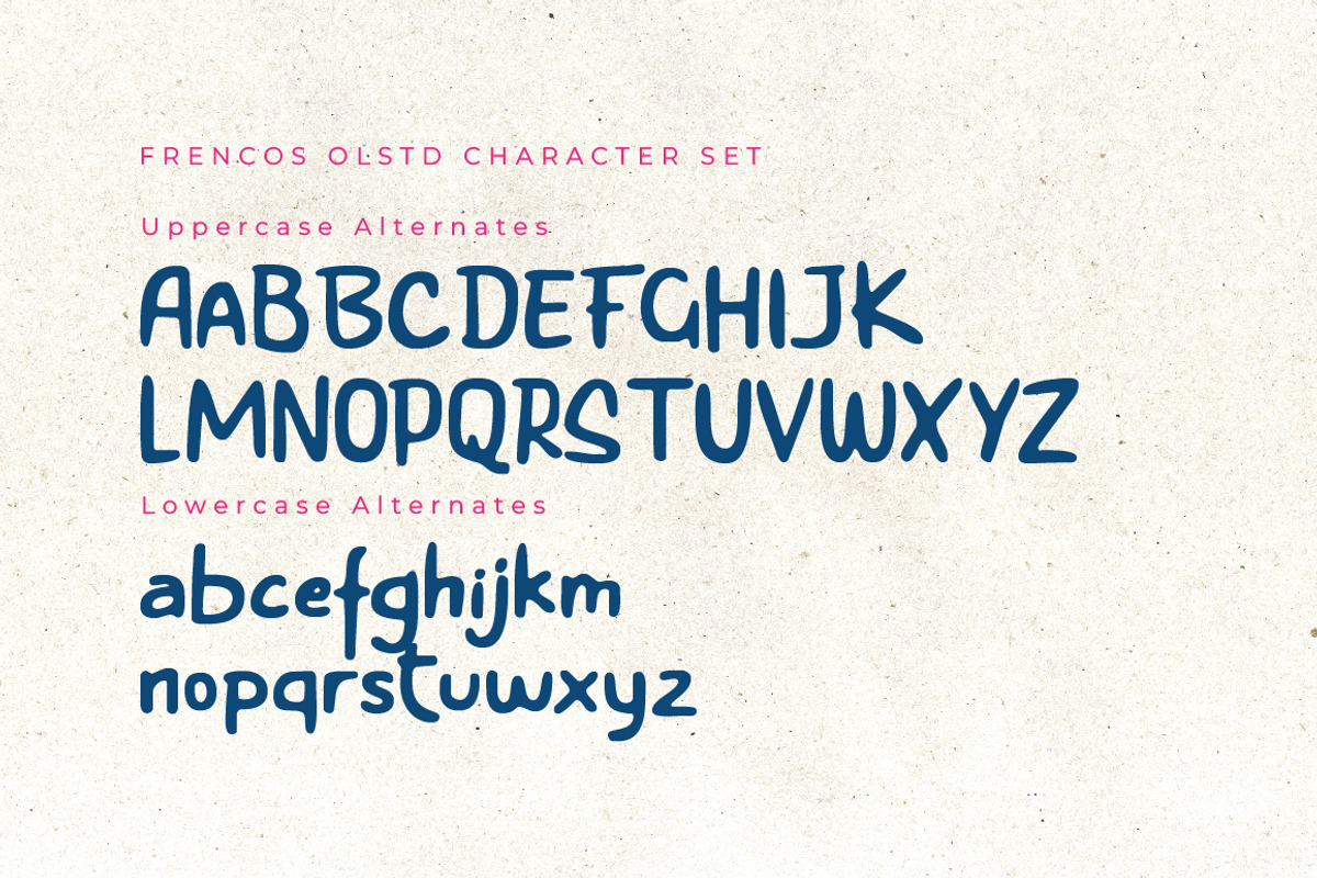 FRENCOS Olstd - Comic Font, a Handwritten Font by Olexstudio (Photo 7 of 7)