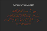 East Liberty | Thin Signature & Sans, a Font by typeline studio (Thumbnail 8 of 16)