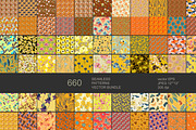 Floral seamless vector bundle, a Pattern Graphic by PatternsBlooming (Thumbnail 12 of 19)