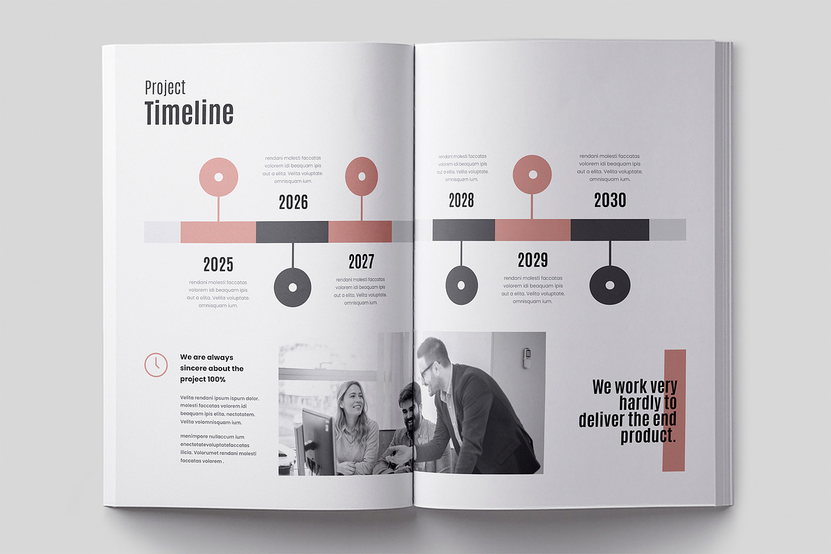 Business Proposal Template, Brochure, a Brochure Template by Niofix (Photo 5 of 9)