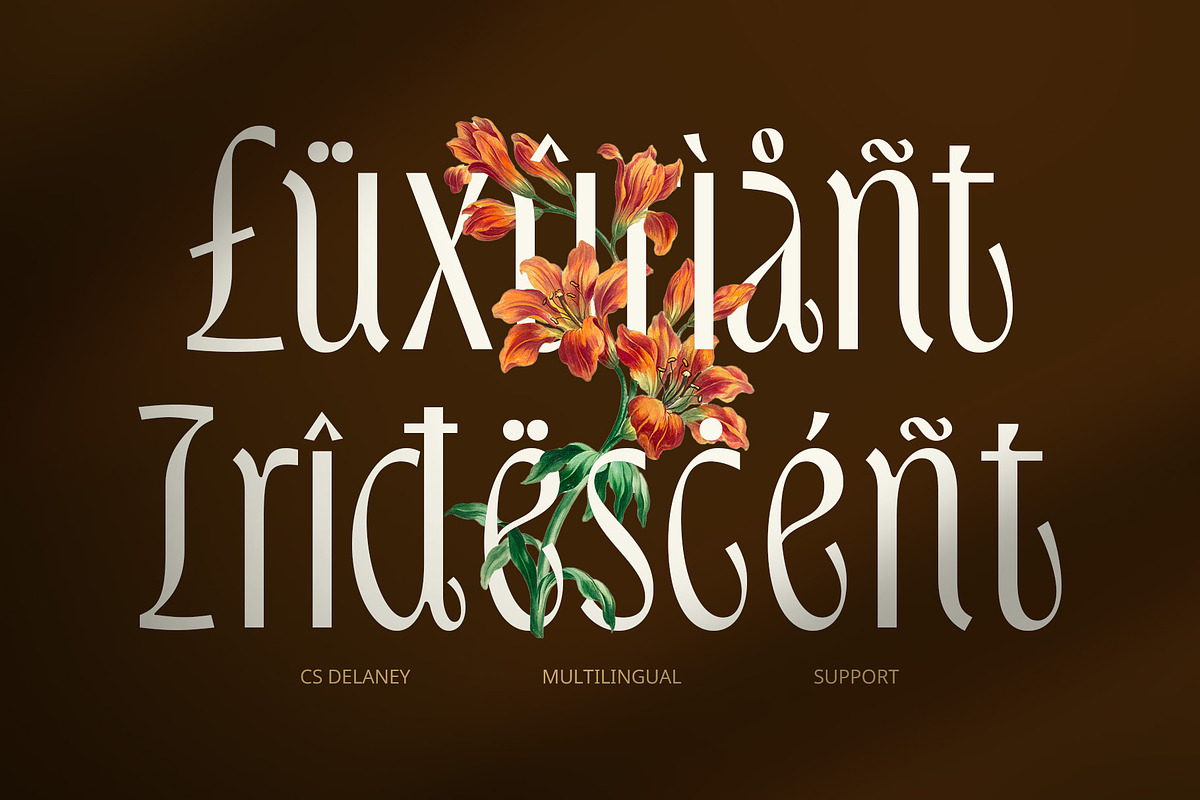 CS Delaney – Modern Font, a Sans Serif Font by Craft Supply Co. (Photo 4 of 8)