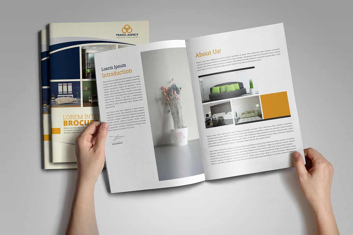 Interior Brochure Template V2, a Brochure Template by JanySultana (Photo 11 of 12)