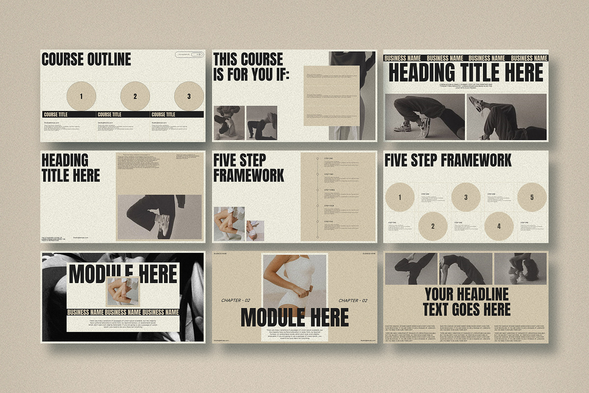 Slide Deck Masterclass Webinar, a Presentation Template by Studio Temply (Photo 10 of 14)
