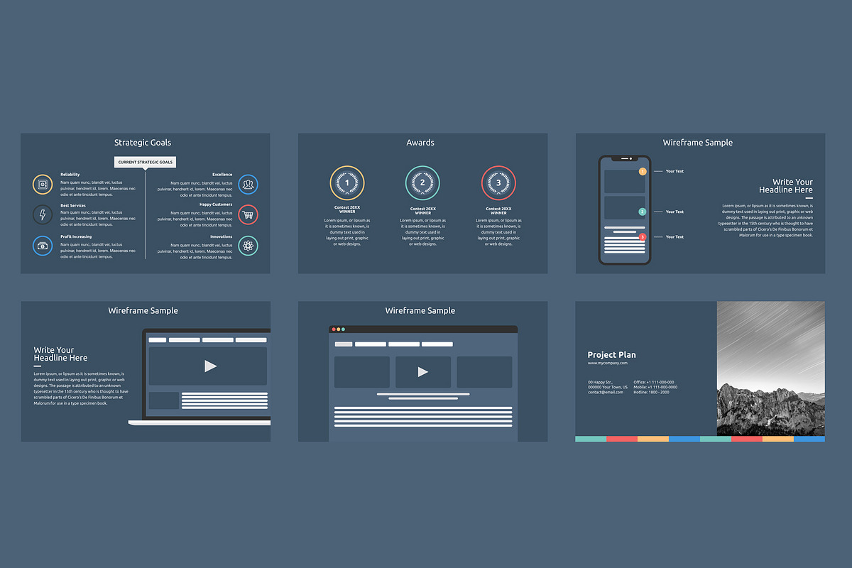 Project Plan Google Slides