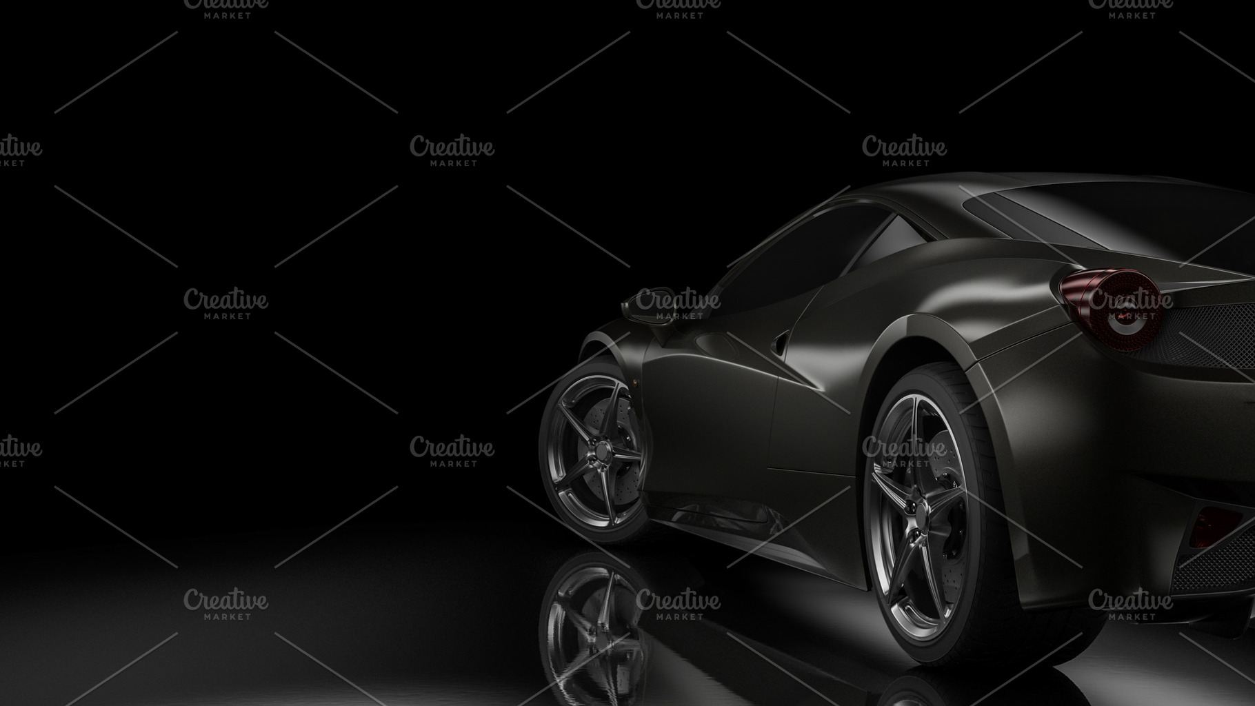 Dark background with car silhouette featuring car, background, and, a Transportation Photo by Pozitivo