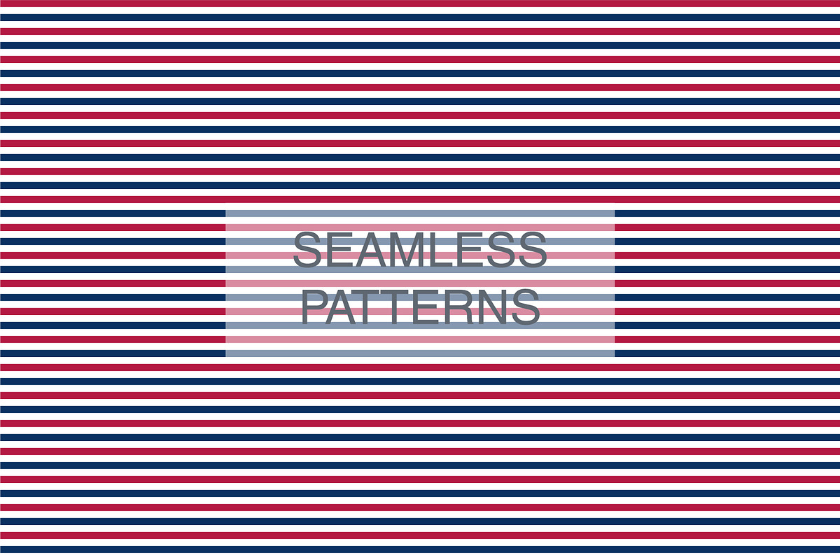 USA Independence Day Patterns, a Pattern Graphic by Plaid4You (Photo 4 of 4)
