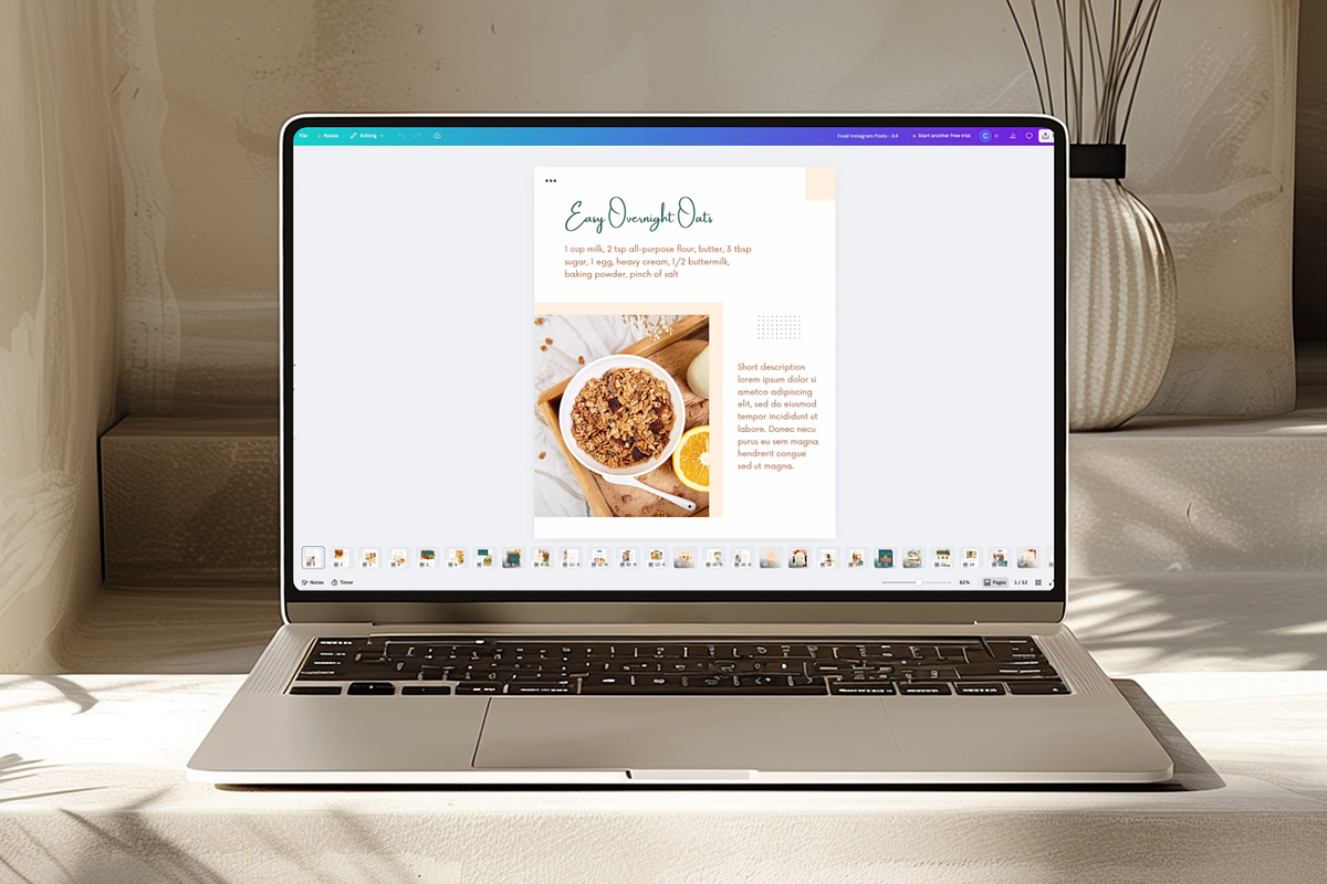 45 Food Instagram Bundle preview 2