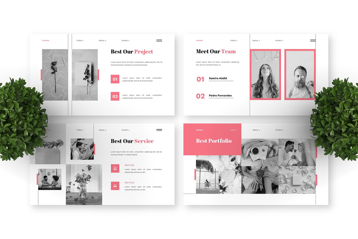 Valentine - Valentines Day PPT, a Presentation Template by Deepslide Studio (Photo 3 of 6)
