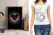Silver hearts collection, a Pattern Graphic by ekmelica (Thumbnail 4 of 12)