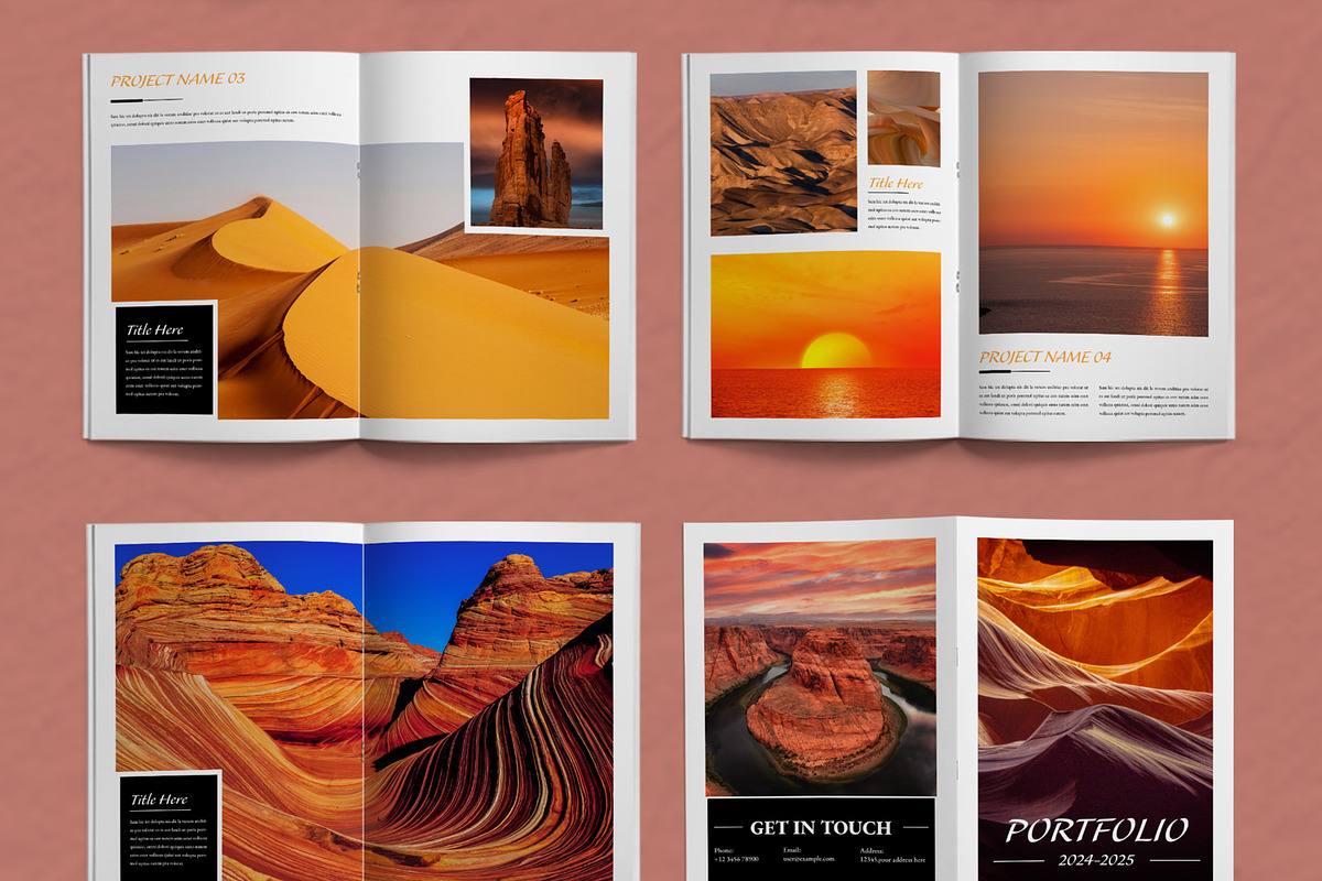 Portfolio Layout Template, a Magazine Template by ContestDesign (Photo 4 of 4)