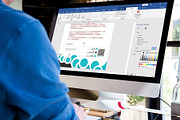 Letterhead Template Word Apple Pages, a Stationery Template by Tbunny (Thumbnail 4 of 4)
