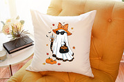 Cute Funny Ghost Pumpkin Halloween P, an Illustration by Sublimation Artist (Thumbnail 6 of 9)