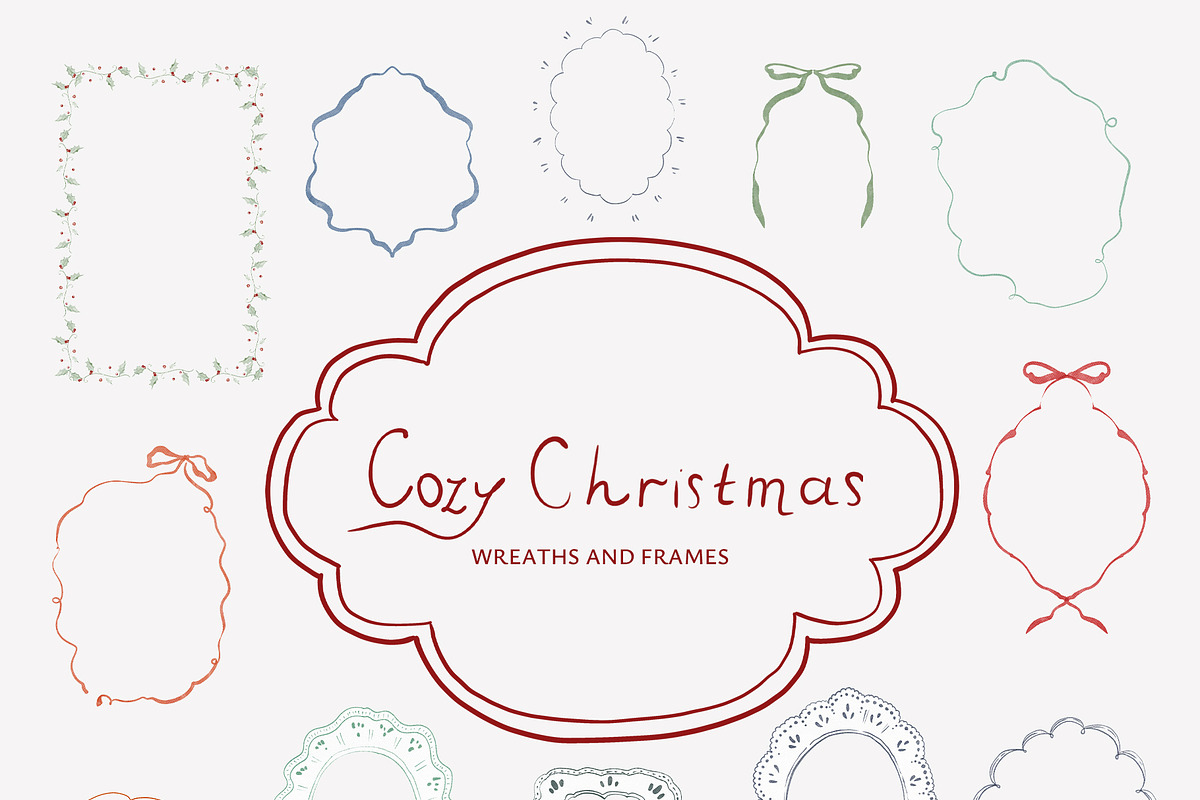 Cozy Christmas Watercolor Set, an Object Graphic by Watercolor_Ma (Photo 5 of 8)