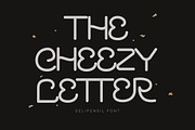 Cheezy - Rounded Modern Typeface, a Sans Serif Font by delipensil (Thumbnail 1 of 11)