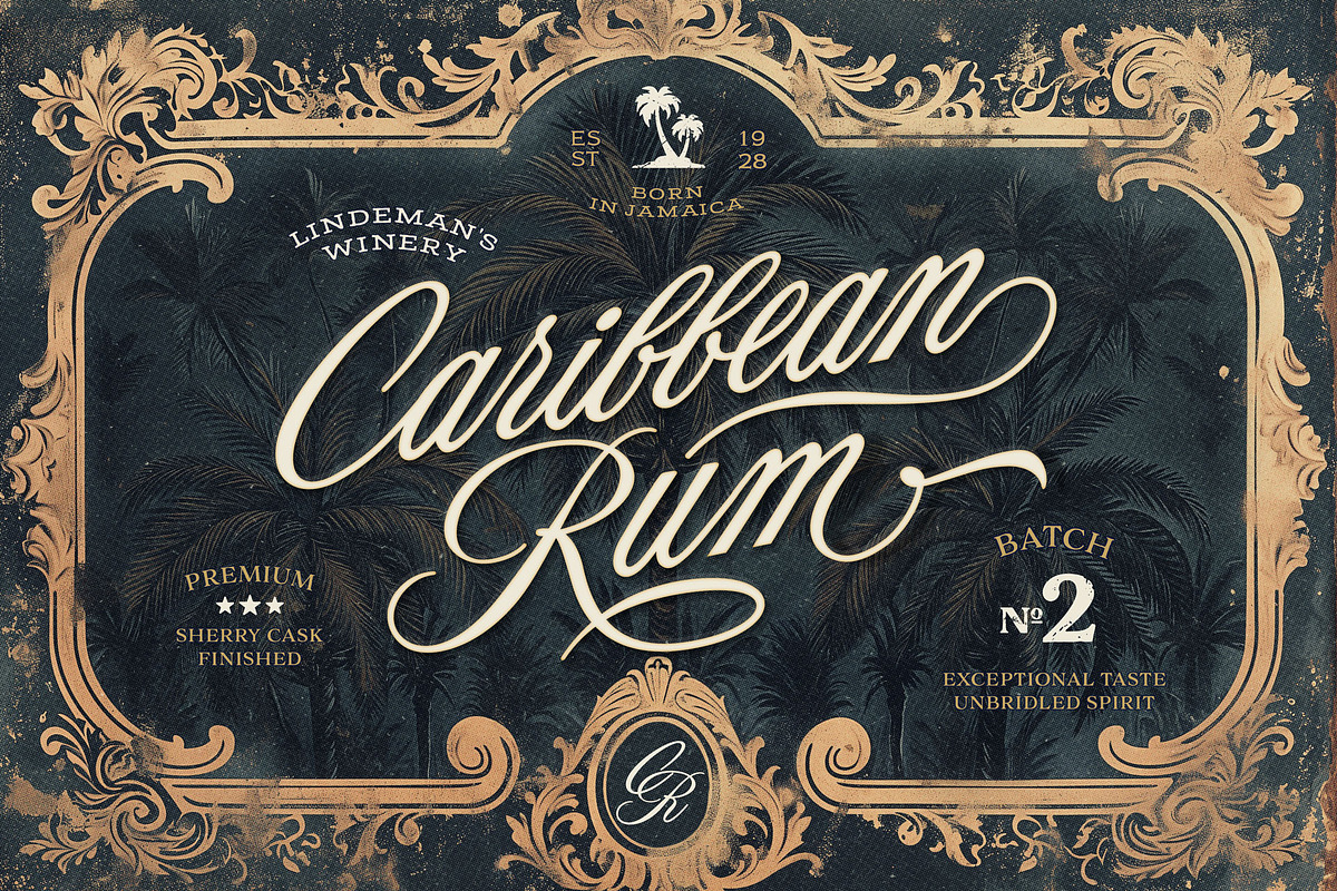 The Original - Retro Script, a Script Font by Blessed Print (Photo 5 of 19)